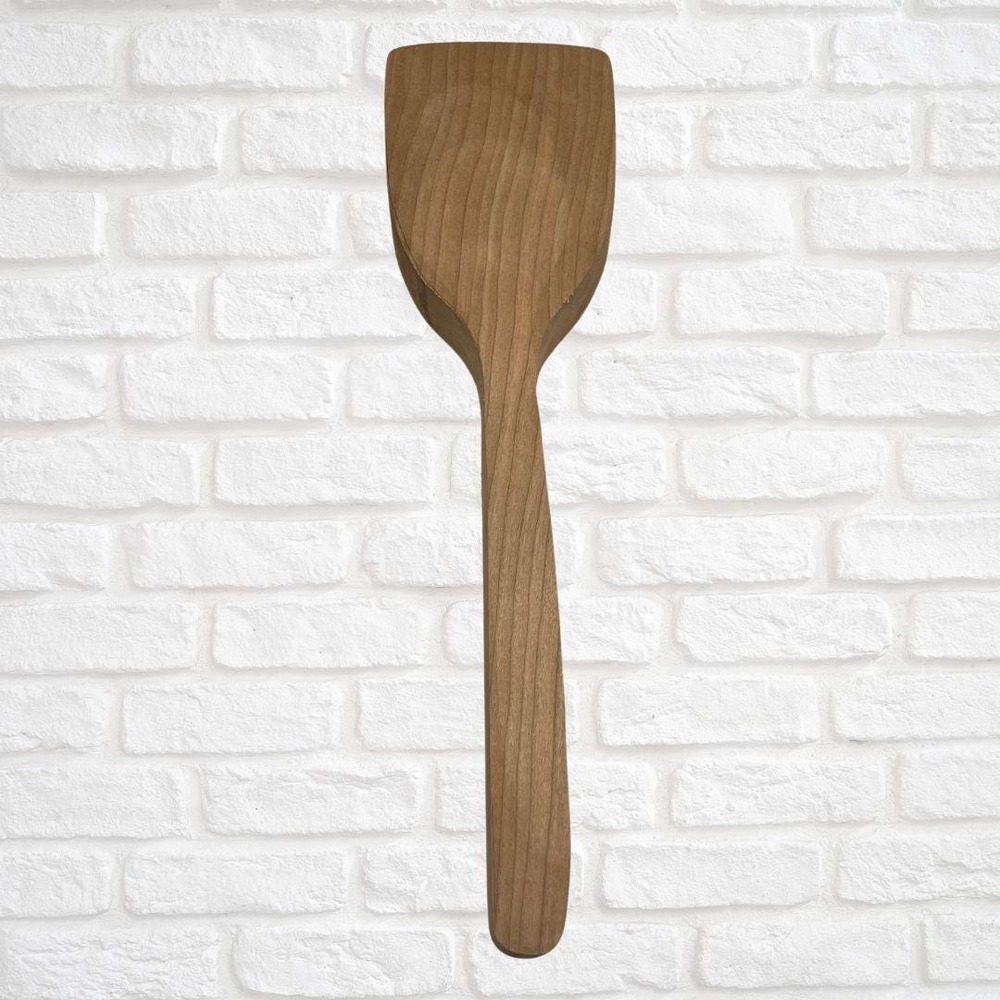 Hardwood Spatula Blank Cherry Wood Woodworking Project Kitchenware Supplies DIY